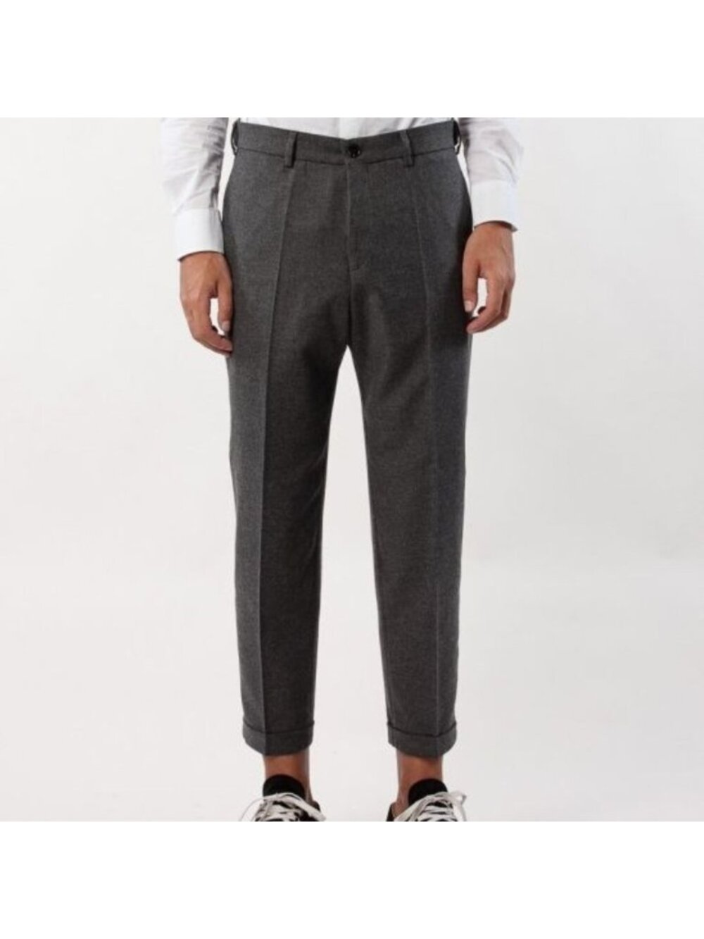 Filippa K. M. Lawrence Cropped Slacks Pant  Grey